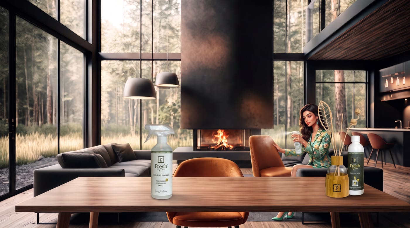 Fresh & Fine in een woonkamer